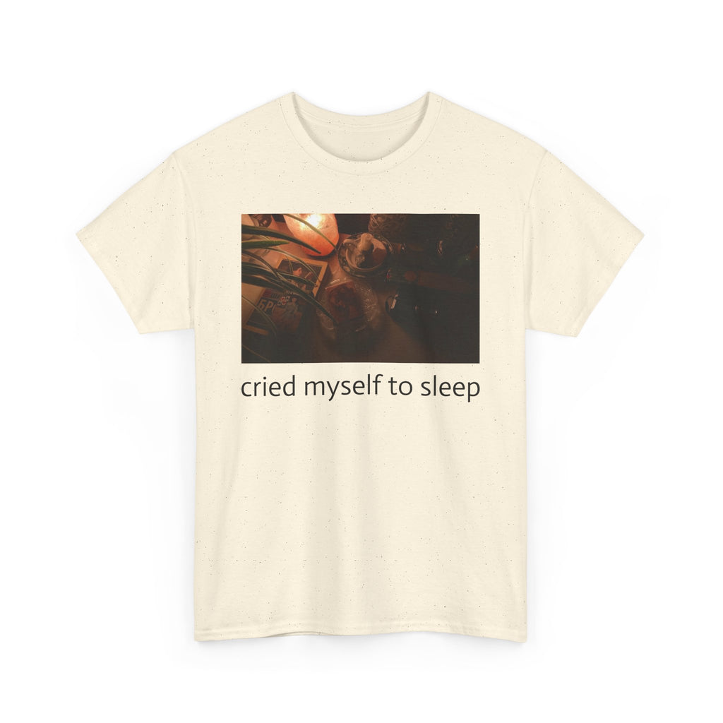 T-Shirt — 'cried myself to sleep' Photographic Graphic Tee