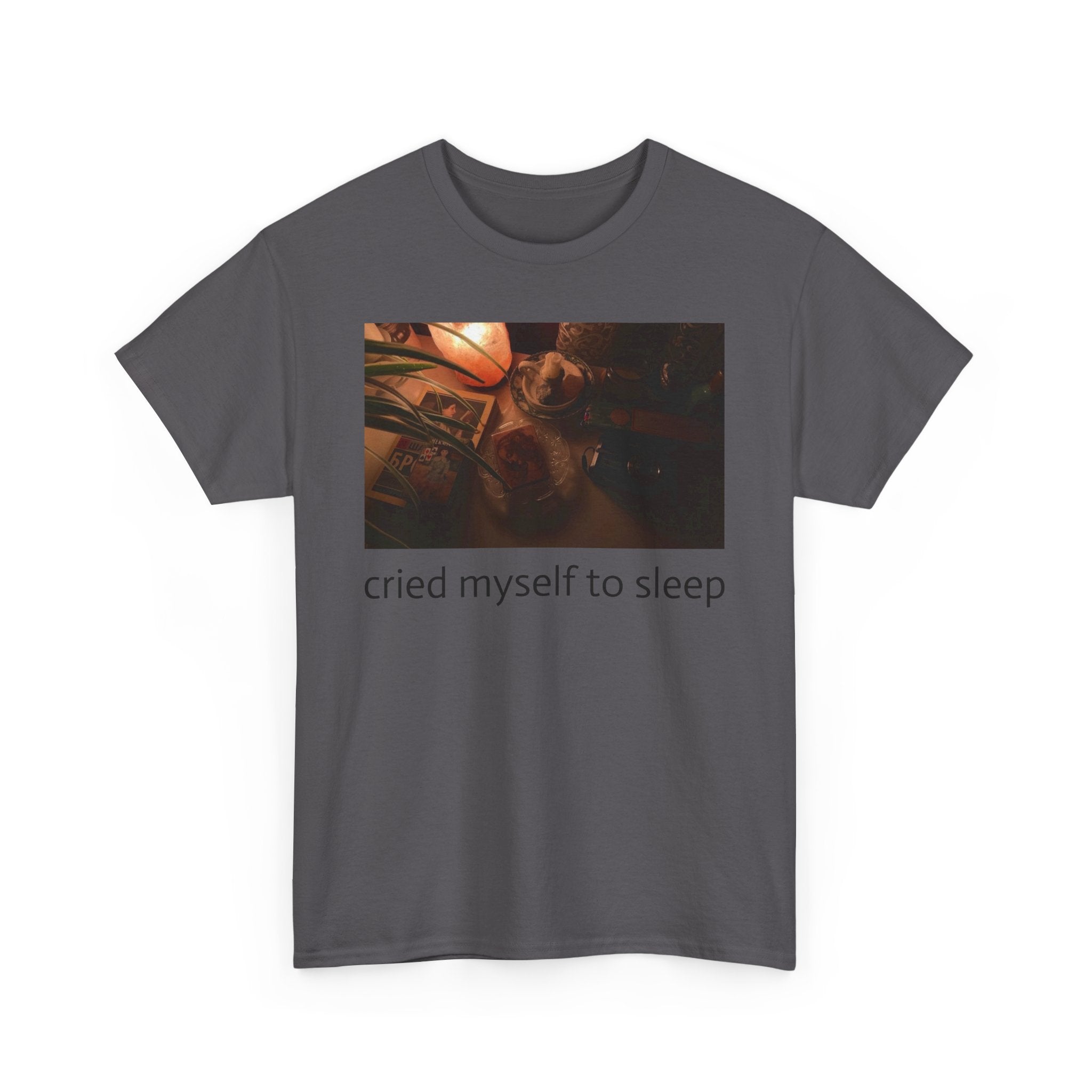 T-Shirt — 'cried myself to sleep' Photographic Graphic Tee