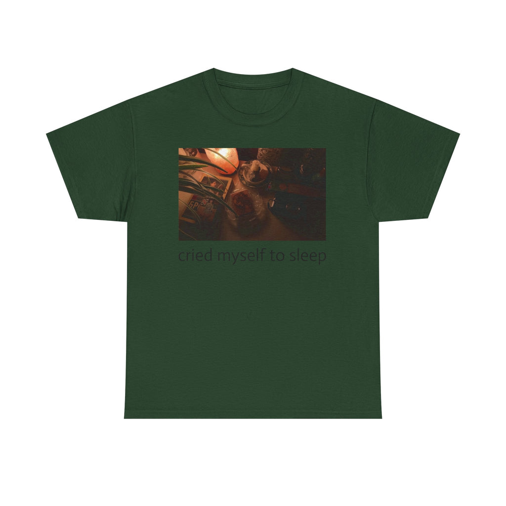 T-Shirt — 'cried myself to sleep' Photographic Graphic Tee