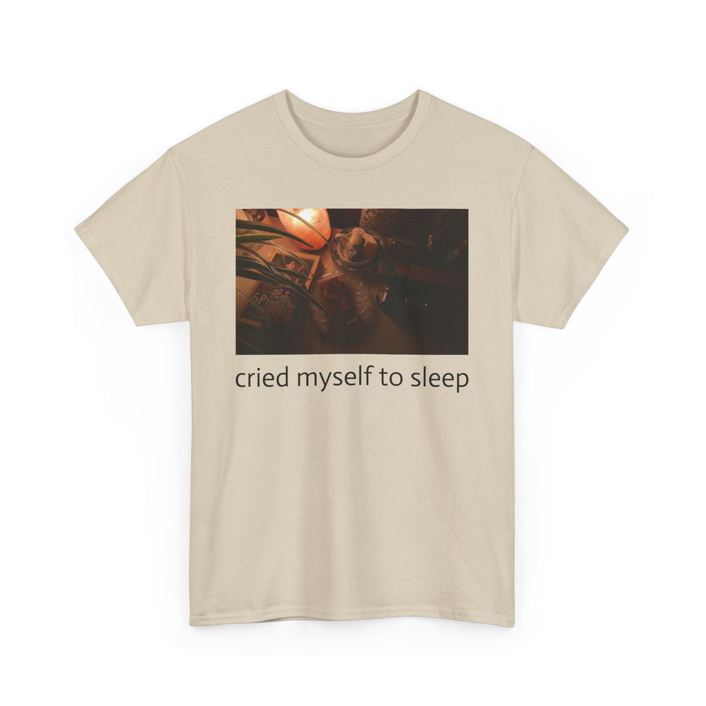 T-Shirt — 'cried myself to sleep' Photographic Graphic Tee