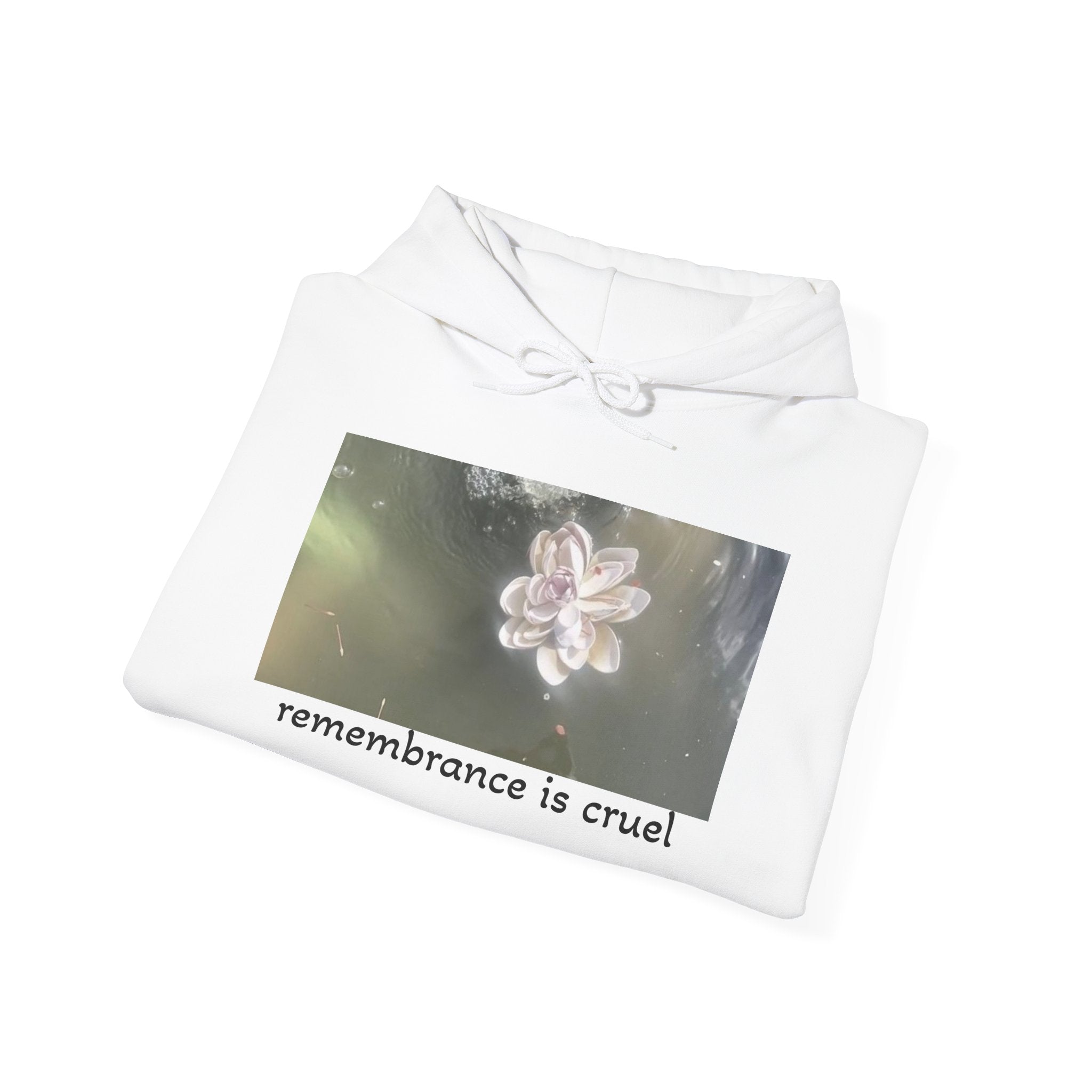 Lotus Dream Hoodie — Ethereal Floral Graphic Sweatshirt