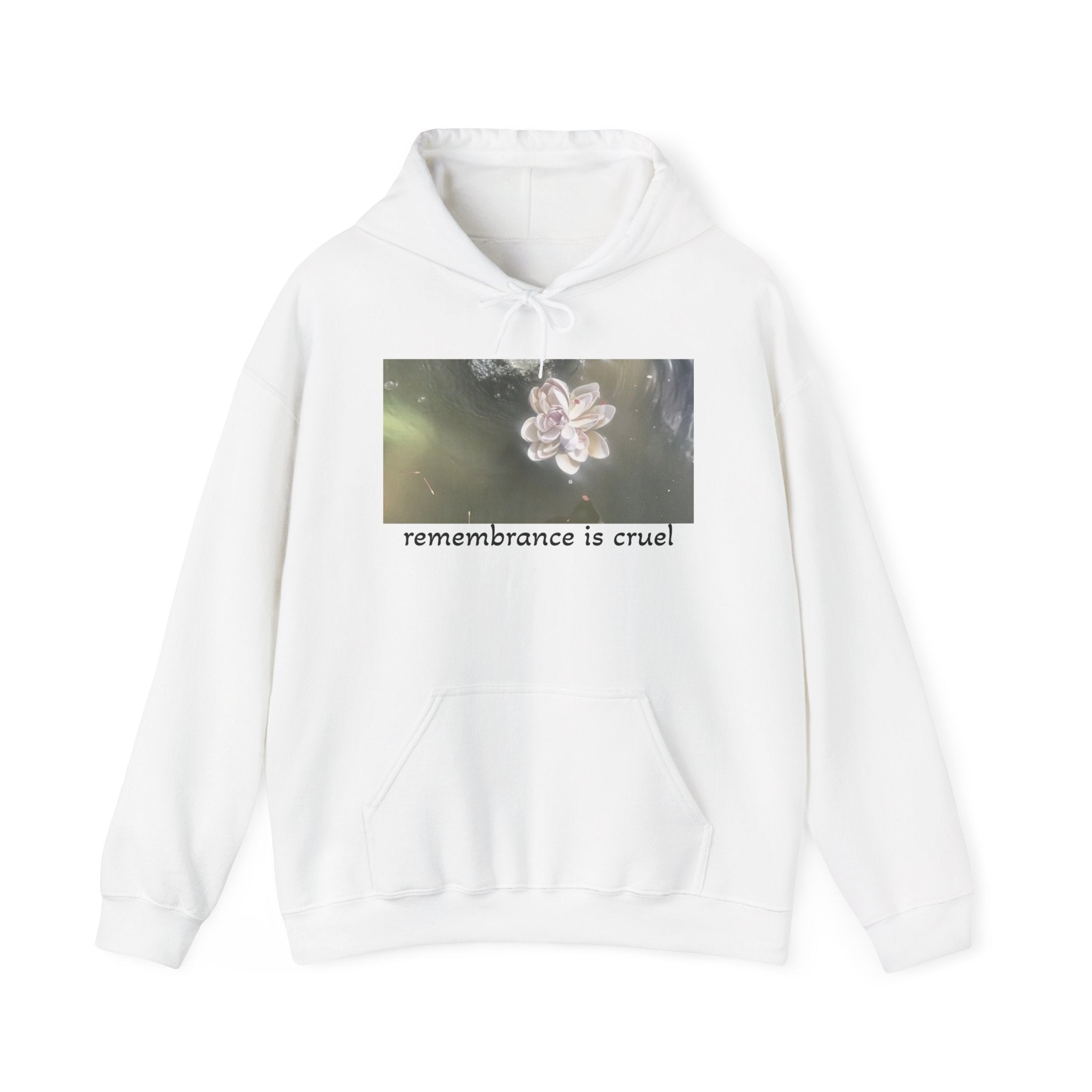 Lotus Dream Hoodie — Ethereal Floral Graphic Sweatshirt