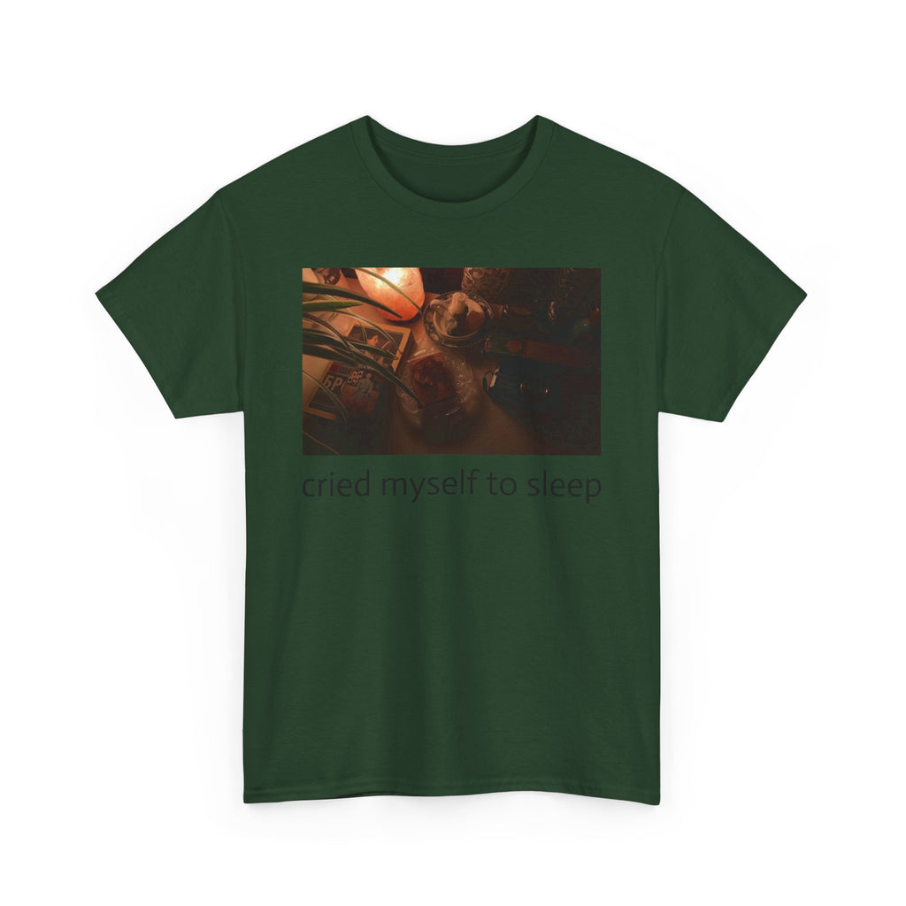 T-Shirt — 'cried myself to sleep' Photographic Graphic Tee